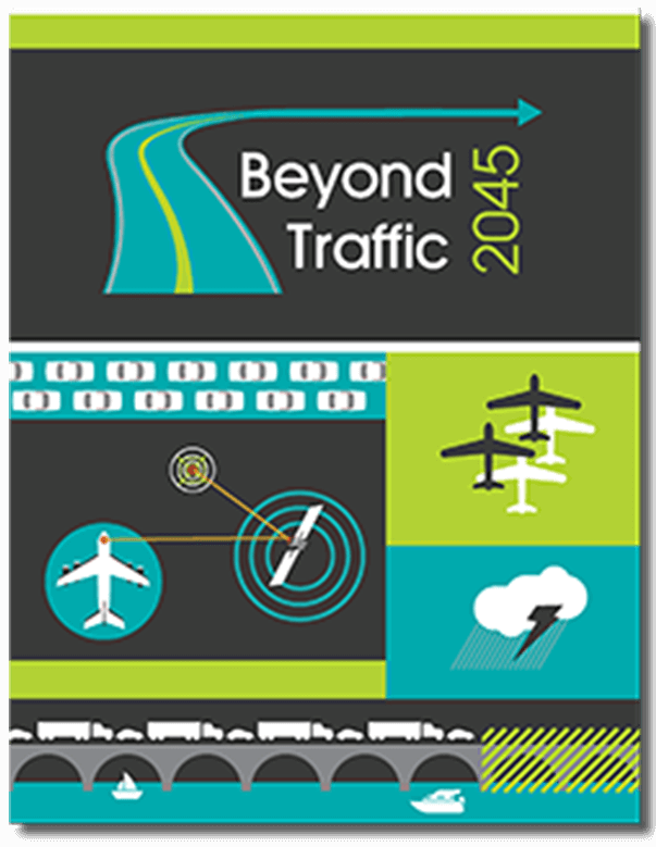 Beyond Traffic 2045” brochure cover