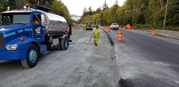 road widening project in Washington state