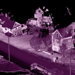 lidar scan of houses damaged from Hurricane Sandy