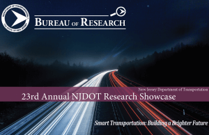 23rd Annual NJDOT Research Showcase