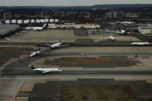 Newark Liberty International Airport.