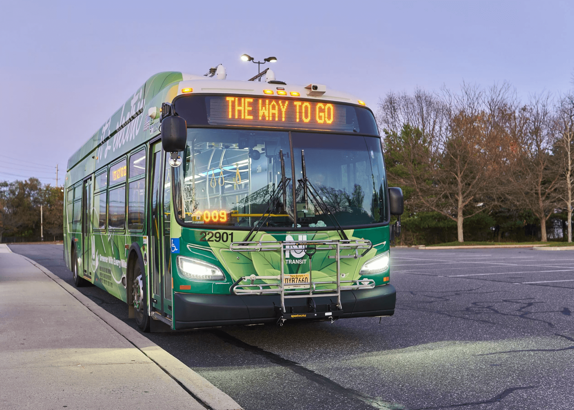 NJ Transits Electric Bus